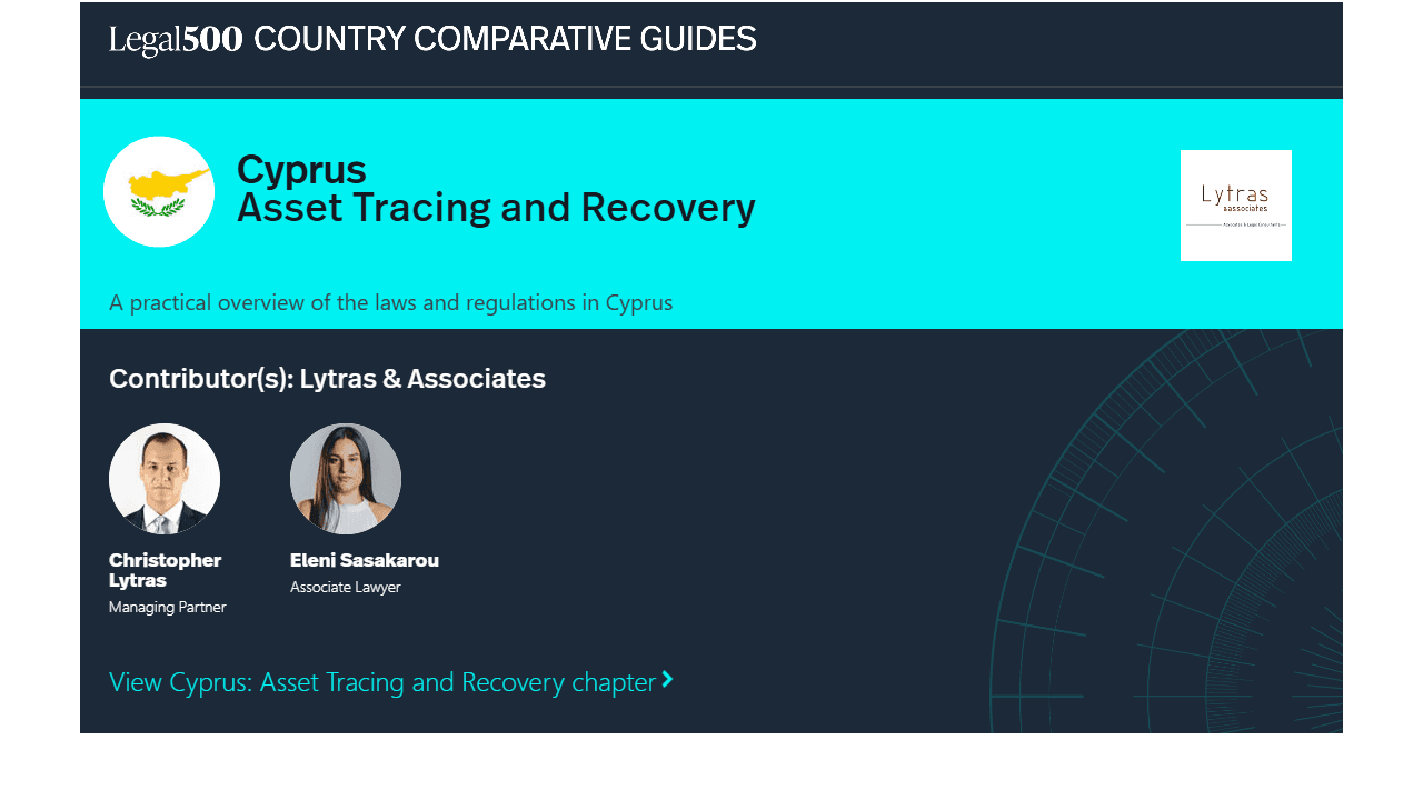 Asset Tracing and Recovery in Cyprus